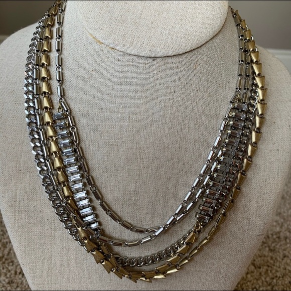 Mixed Metal Sutton Necklace - Picture 5 of 5